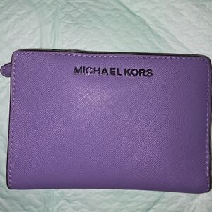 Michael Kors Lavender Card Holder